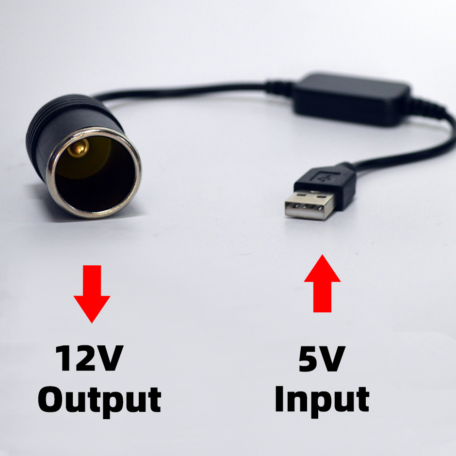 Accessories Experts Vape - 5V - 12V Dönüştürücü Kablo Uzatıcı