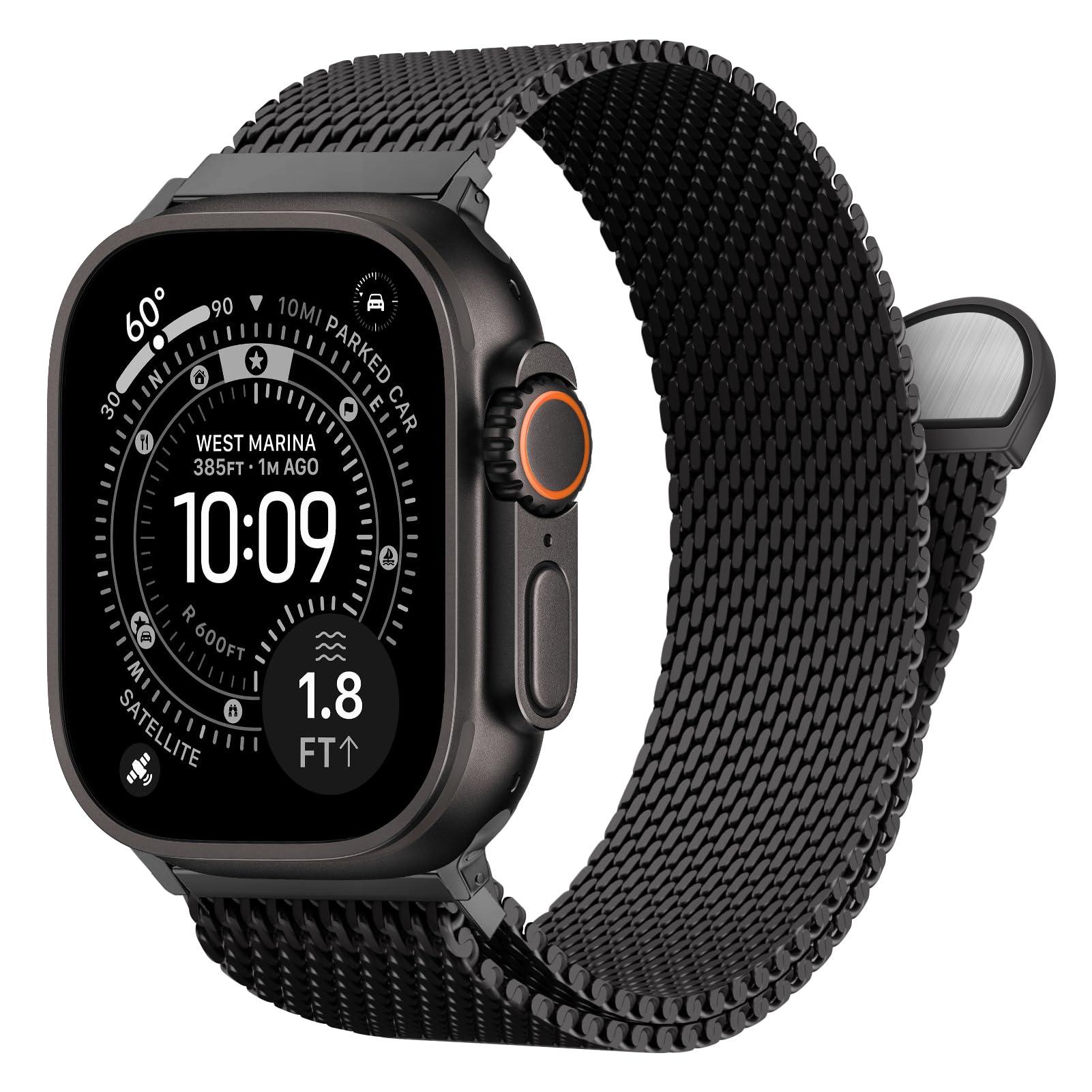 Mesh Coil Strip - Apple Watch Band Ultra2 3 49mm